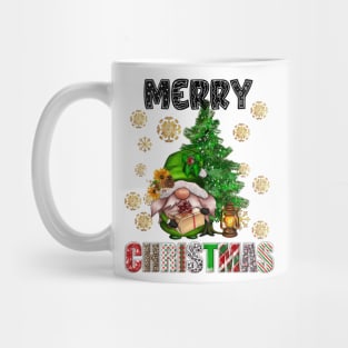 Merry Christmas Gnome Family Funny Xmas Tree Women Men Kids Mug